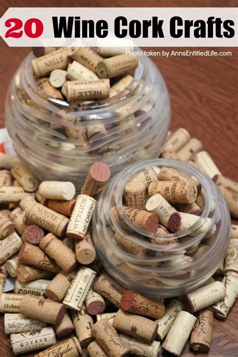 20 Creative Wine Cork Crafts Projects And Ideas