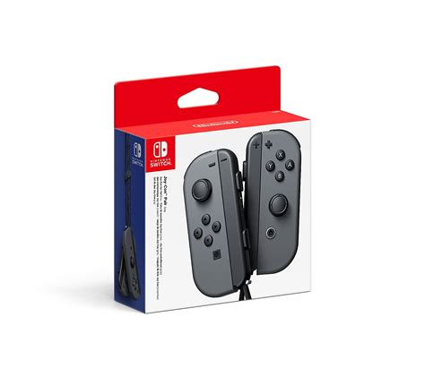 Nintendo Switch Joy Con Controller Pair Grey Video Games
