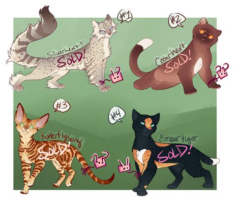 Cat Adoptables 11 [auction Closed] By Machati On Deviantart