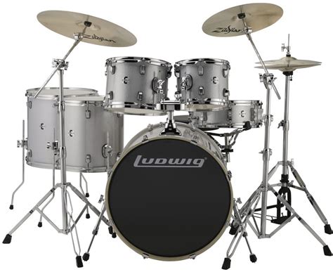 Ludwig Element Evo Complete Drum Kit 6 Piece Zzounds