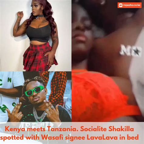 Mpasho News On Twitter Socialite Shakilla Spotted Getting Cozy With Tanzanian Musician