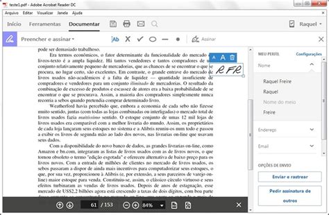 Adobe acrobat reader dc lets you read and print from any system any document created as an adobe portable document format (pdf) file, with its original appearance preserved. Adobe Acrobat Reader DC | Download | TechTudo