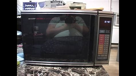Sharp Carousel Ii R 8460 Convection Microwave Oven 1985 Youtube