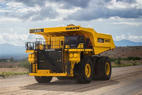 Komatsu 830e Electric Mining Truck Rms Mining Solutions