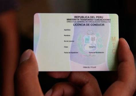 Requisitos Para Obtener La Licencia De Conducir En Perú Perú Consultas