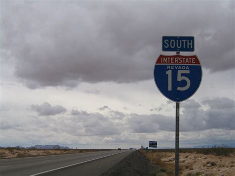 Nevada Interstate 15 Aaroads Shield Gallery