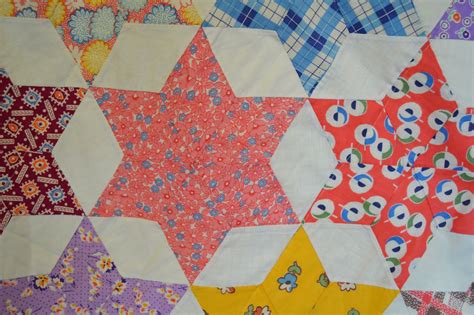 The Quilt Barn Vintage Quilt Thursday 6 Pointed Star