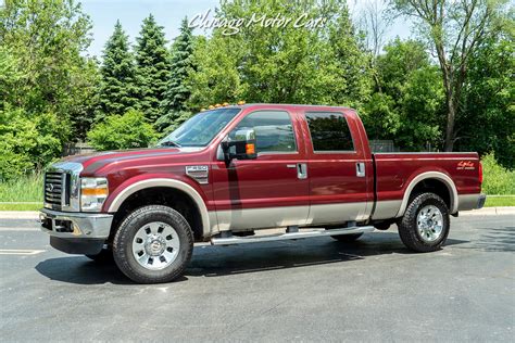 Used 2008 Ford Super Duty F 250 Srw Lariat Pickup Truck Loaded 64l