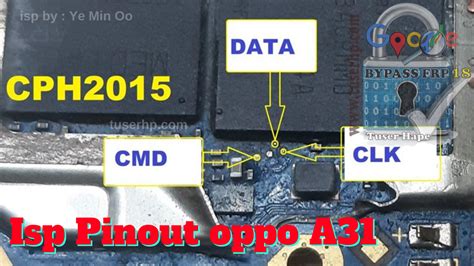 Oppo A53 Ufs Isp Pinout Remove Frp Pattern Using Easy Jtag Plus Images