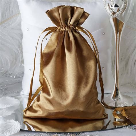Pcs X Large Satin Favor Bags Wedding Party Drawstring Gift