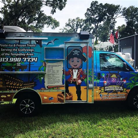Pirate Ice Frozen Treats Tampa Roaming Hunger
