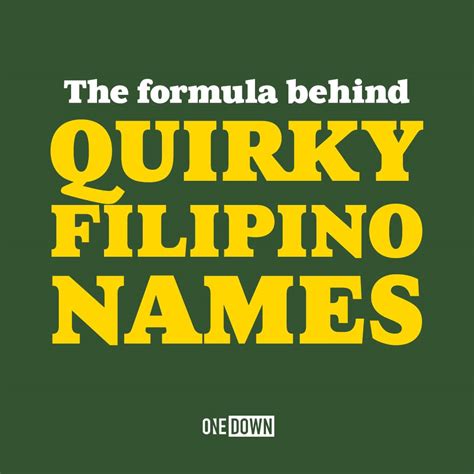 Quirky Filipino Nicknames Explained The Adventures Of Accordion Guy