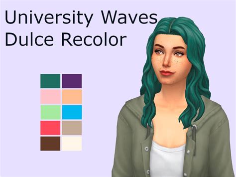 How To Recolor Clothing And Hair With Custom Content Meshes In The Sims