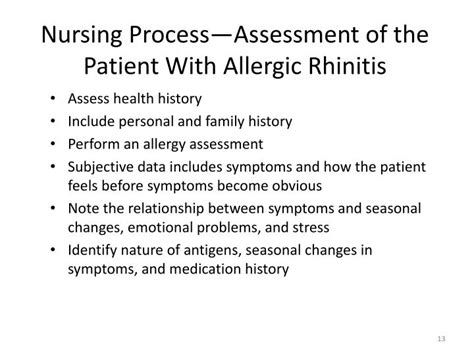 Ppt Chapter 53 Assessment And Management Of Patients With Allergic