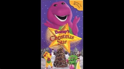 Opening And Closing To Barneys Christmas Star 2002 Vhs Youtube