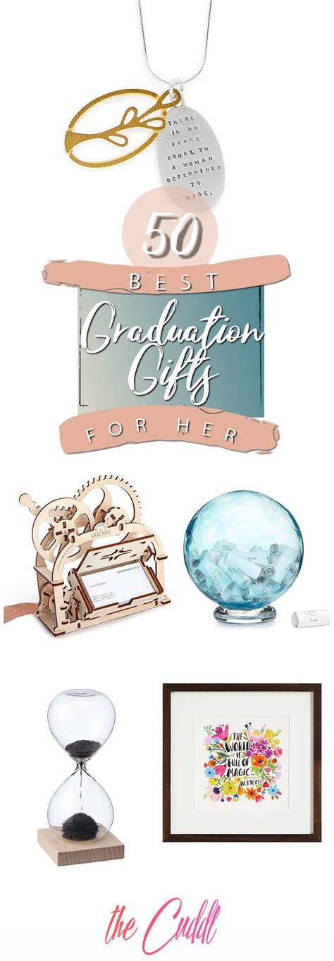 The best graduation gifts will all make a difference, but they do have range — from a thoughtful commemoration of her hard work and fond memories to practical luxuries she can't quite yet afford for herself. 50 Fun Graduation Gifts for Her She'll Totally Love in 2020