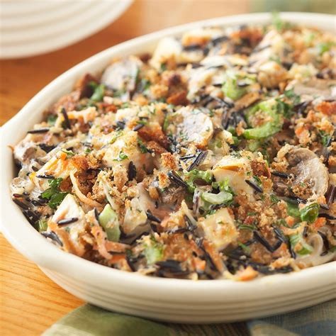 A homemade verde sauce will take your enchiladas to the next level. Chicken and Wild Rice Casserole Recipe - EatingWell
