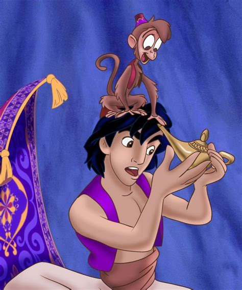 Abu Aladdin ~ Aladdin Aladino Hércules Película Aladdin Y Jazmín