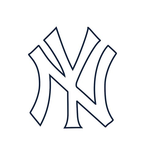 Classic New York Yankees Logo Decal Sticker Etsy Uk