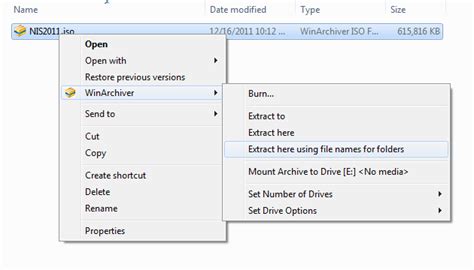 Winarchiver Extract Iso File And Other Disc Image File