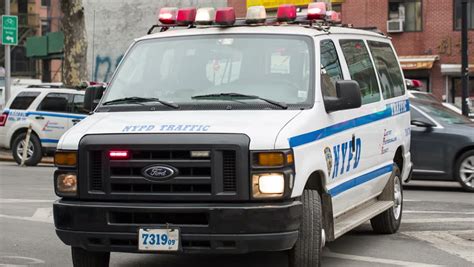 New York February 2 Police Vehicle On February 2 2014 In New York