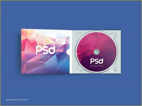 Cd Cover Design Template Psd Free Download Of Free Blank Cd Cover