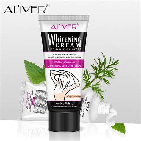 Body Whitening Cream For Sensitive Areas Between Armpit Legs Knees