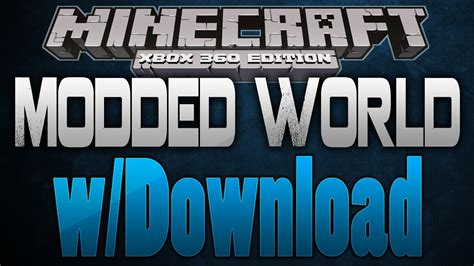 Minecraft Xbox 360 Modded Map Items Enchantments And More W