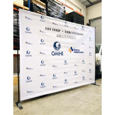 Adjustable Event Backdrop Frame Big Banner Australia