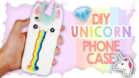 Diy Kawaii Unicorn Phone Case Tutorial Cover Unicorno Kawaii