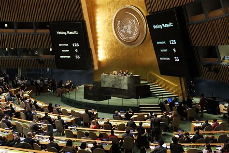 UN General Assembly Vote on Jerusalem Shows Change Towards ...