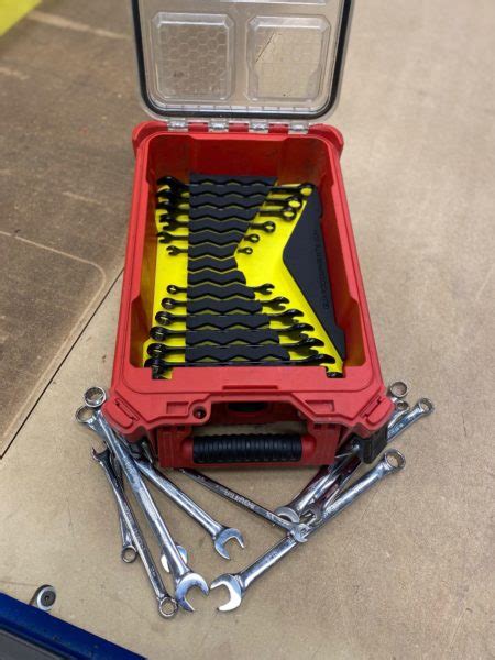 Wrench Organizer For Milwaukee Compact Packout Guard Dog Foam Inserts