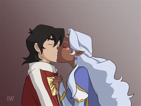 Just A Kiss Keith And Princess Allura S Romantic Kiss Moment From