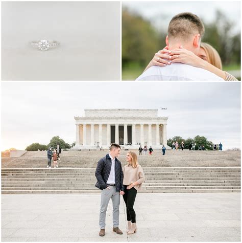 Lincoln Memorial Surprise Proposal Showit Blog