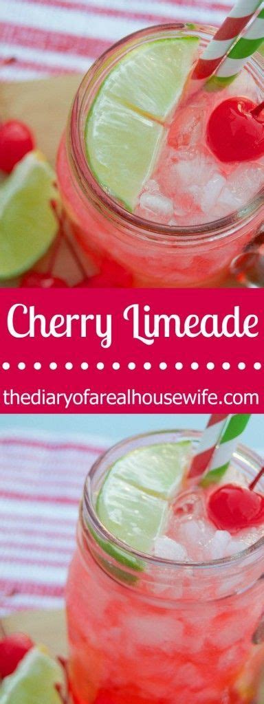 Easy Cherry Limeade Recipe That You Will Love Since My Sonic Closed I