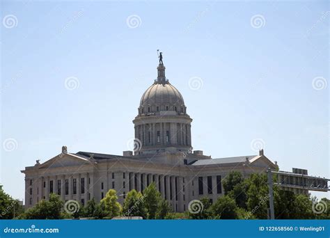 Oklahoma State Capitol In Oklaoma City Usa Stock Photo Image Of