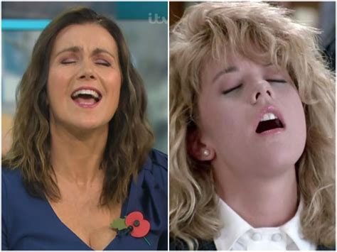 Good Morning Britain Susanna Reid Acts Out Famous ‘orgasm Scene From