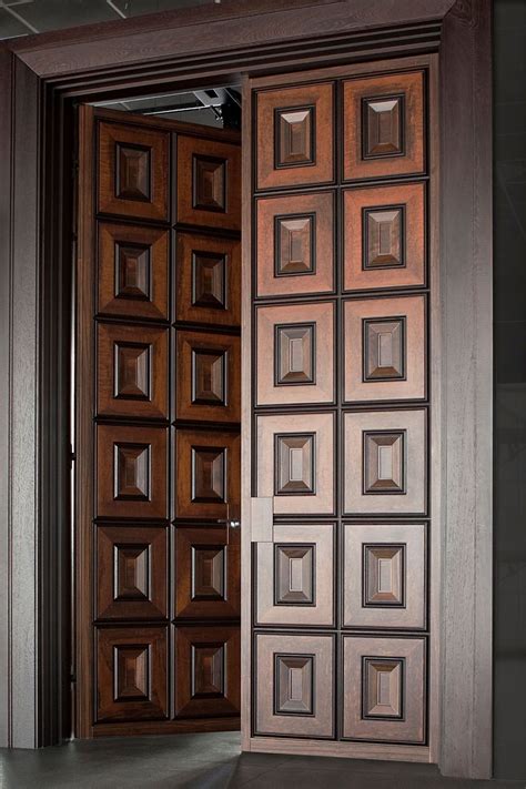 ДВЕРЬ РАСПАШНАЯКоллекция Классицизм Wooden Main Door Design Wood