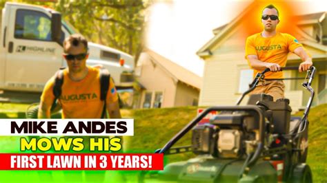 Mike Andes Mows His First Lawn In 3 Years Teaser Youtube