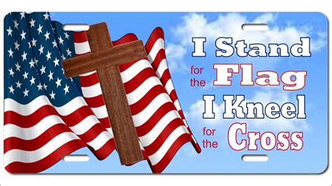 Stand For The Flag Kneel For The Cross Youtube