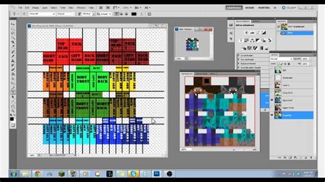 18 Minecraft Skin Template And Map Youtube