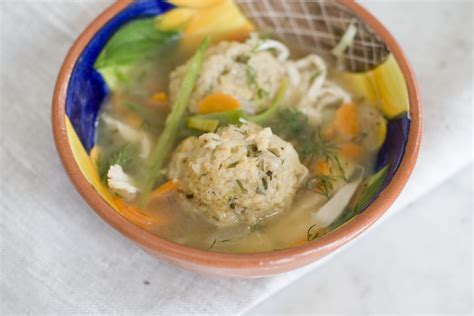 A matzo ball soup fit for a weeknight dinner