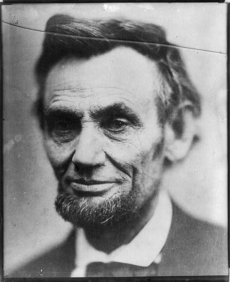 Abraham Lincoln Head And Shoulders Portrait Traditionally Called
