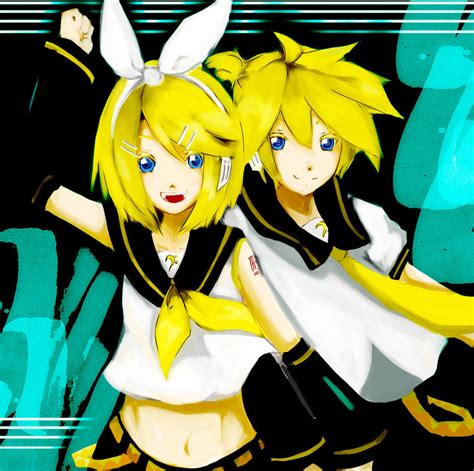 Vocaloid Rin And Len By Peachpar On Deviantart
