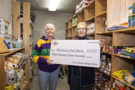 Chesterfield food bank competitors revenue and employees owler. Friesens Employee Directed Giving to Rhineland Food Bank