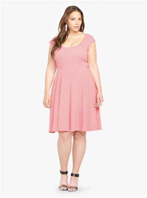 Plus Size Skater Dress