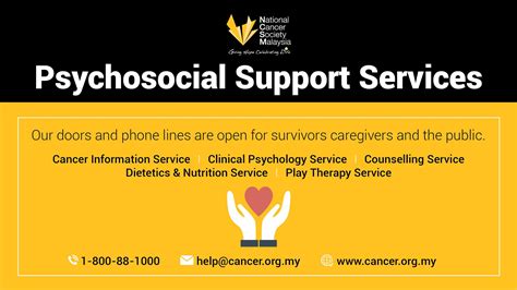 It is the first cancer ngo in the country and is the only ngo that provides medical care through its extensive range of cancer services, treatment and support to people affected by cancer. National Cancer Society of Malaysia, Penang Branch: NCSM ...