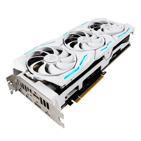 Asus Geforce Rtx 2080 Ti Rog Strix Oc 11gb Video Card White Edition