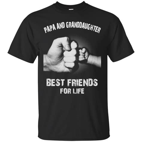 Papa And Granddaughter Shirts Best Friends For Life Teesmiley