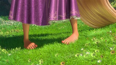 Rapunzel Feels Grass On Her Feet By Chipmunkraccoonoz On Deviantart